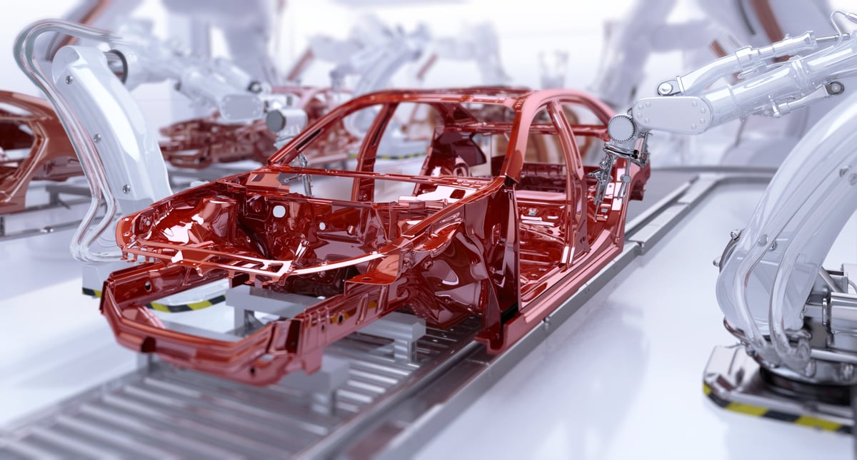 Car manufacturing production line